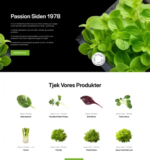 Agriculture Website Design gallery image 2