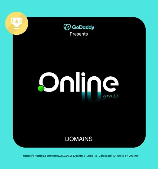 Online 10 Years Logo Concept gallery image 1