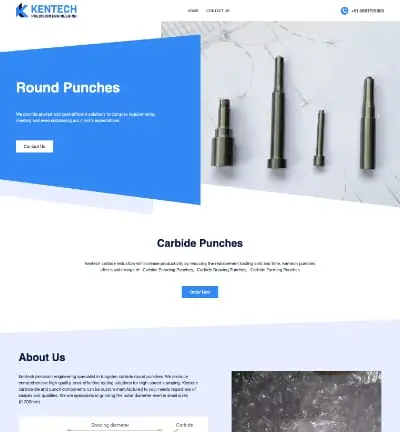 Kentech: Web Design & Dev for Precision Engineering gallery image 1