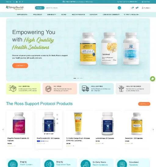 Health Supplement Storefront gallery image 1