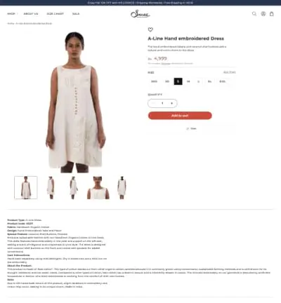 Suee: Shopify Store for Clothing Brand gallery image 2