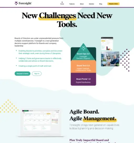 WordPress Migration for Software Development / SaaS project showcase