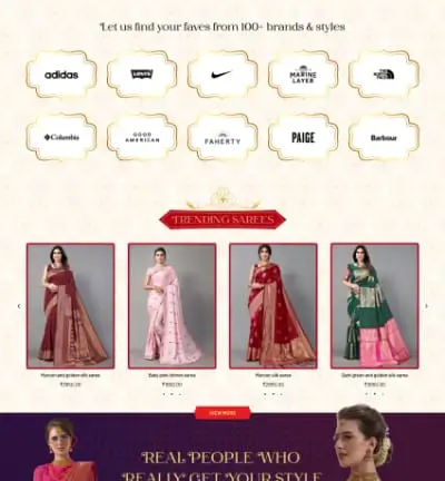 UI Design for Clothing Brand case study image 2
