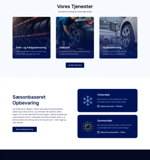 Automotive Service Website UI case study image 2